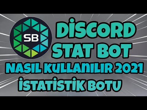 Discord Stat Bot Nasıl Kullanılır 2021 (İstatistik Botu)