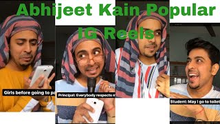Abhijeet Kain Popular IG Reels 🔥