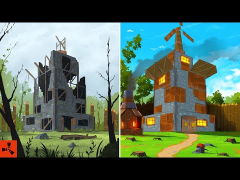 I Built a Secret Solo Hideout in a Decayed Compound