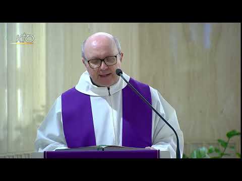 Messe du pape François à Sainte-Marthe du 10 mars 2020