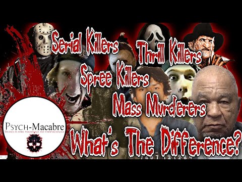 Serial Killer vs. Spree Killer vs. Mass Murderer vs. Thrill Killer | Modus Operandi and Signature