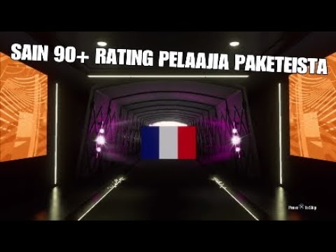 SAIN 90+ RATING PELAAJIA PAKETEISTA!!!