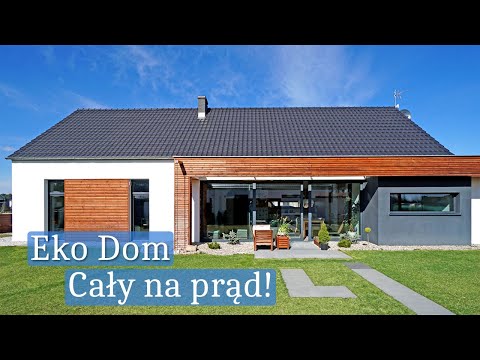 Eko dom parterowy #Projekt domu i wnętrze pod klucz. Ile kosztuje ogrzewanie prądem? Budowa domu