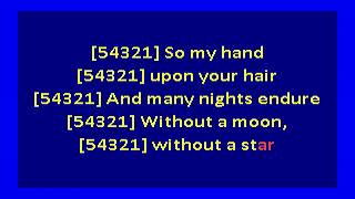 Leonard Cohen  - True Love Leaves No Traces (karaoke)