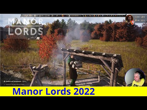 Manor Lords LP 2022 v0.5.1.1 Deu  S01E05 -Die Feuerholz Arbeiter machen sich einen faulen Lenz