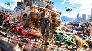 Download lagu Everyone laughed at the mechanic for bringing a junker, but one hit of the gas and he destroyed a... mp3