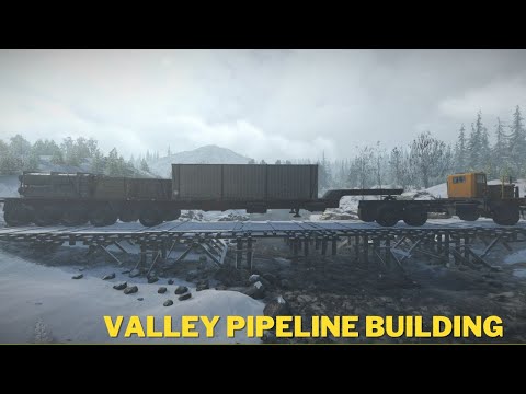 Valley Pipeline Building - SnowRunner