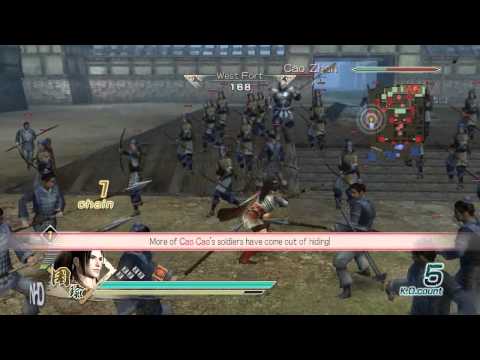 Let's Play Dynasty Warriors 6 Zhou Yu(pt3) Invasion of Xu Chang