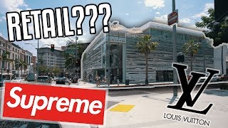 Looking for Supreme x Louis Vuitton in Los Angeles!