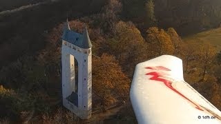 preview picture of video 'Schönbergturm Pfullingen | Der Südwesten von oben'