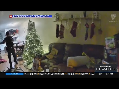 Riverside police officers save Christmas, deliver presents for burglary victims