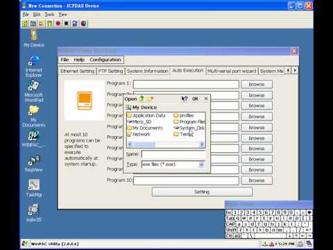 Use the WinPAC Utility for Configuring the WinPAC-8000