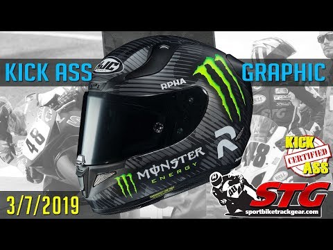 STG Kick Ass Helmet Graphic of the Week 3/7/19