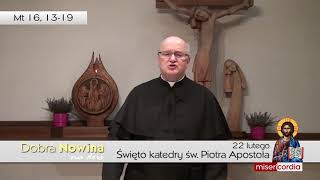 Dobra Nowina na dziś | 22 lutego - Święto katedry św. Piotra Apostoła