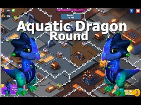 Aquatic Dragon-Dragon Mania Legends | Bottomless Dungeon | DML | HD