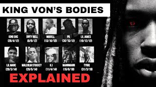 All of King Von's Bodies Explained