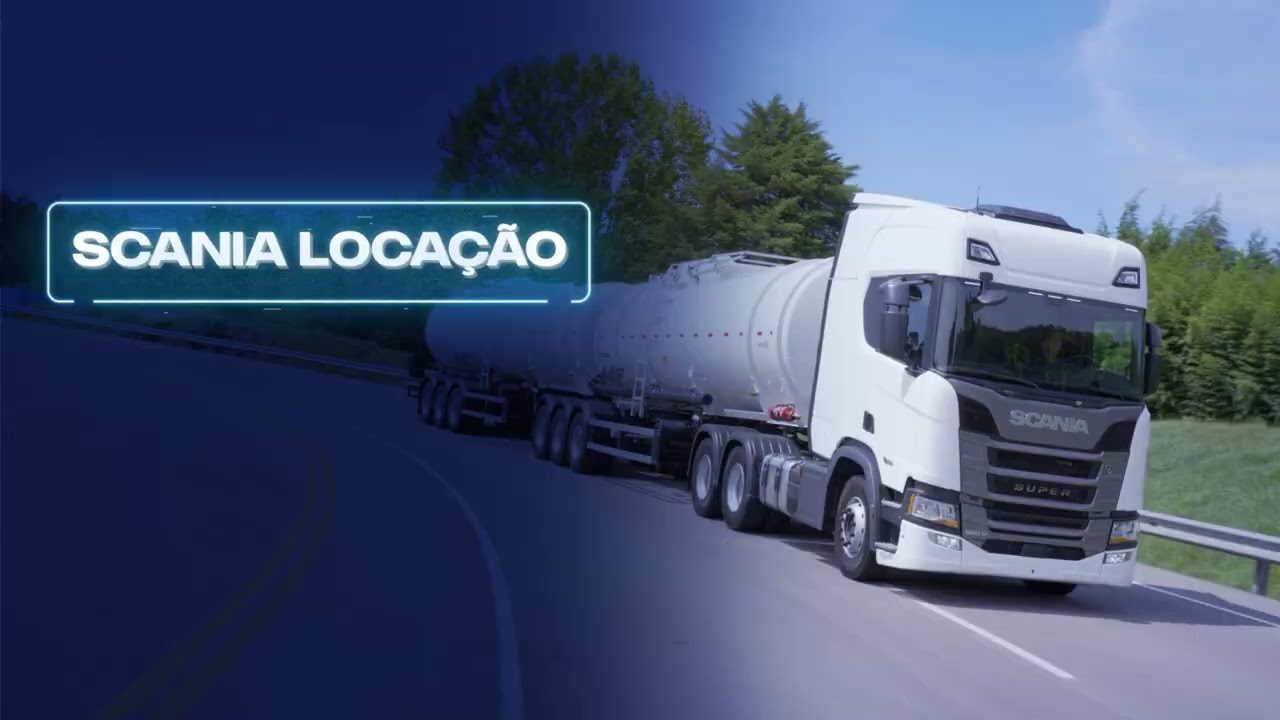 Alugue seu Scania com a Scania