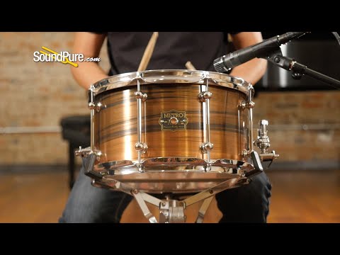 Metro 7.5x13 Copper Snare Drum w/Jatoba Rings—Quick 'n' Dirty