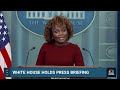 LIVE: White House holds press briefing | NBC News - Video