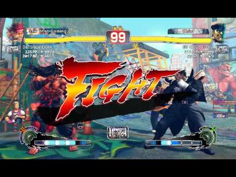Ultra Street Fighter IV battle: Evil Ryu vs M. Bison