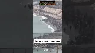 Spain is being invaded! This is Cueta #spain #europe