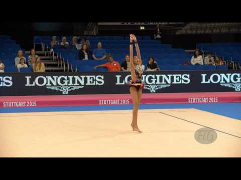 Shasangari Sivaneswary NAGARAJAN (MAS) 2015 Rhythmic Worlds Stuttgart - Qualifications Clubs