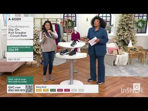 Clarks Cloudsteppers Slip-On Knit Sneakers - Circuit Path - Second Version earlier today