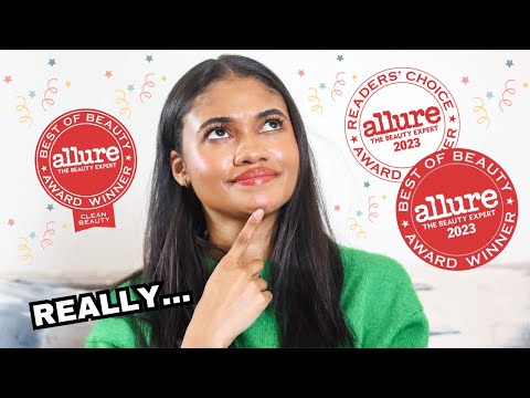 full face of ALLURE BEST OF BEAUTY WINNERS (Clean Beauty) | Full face of Allure Best of Beauty 2023!