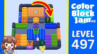 Solution du Niveau 497 de Color Block Jam