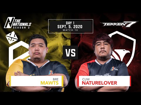 Coach vs Coach | BRE.Mawts vs CUW.NatureLover | The Nationals Season 2 Tekken 7 Day 1 Pt. 10