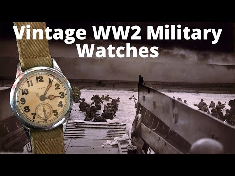 How To Buy A Vintage Military Watch - An ORD DEPT Elgin Watch
