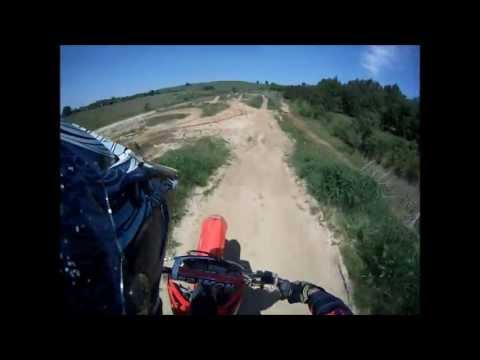 Gleba na torze Strzyżowice, pierwsza jazda w zeszłym roku.