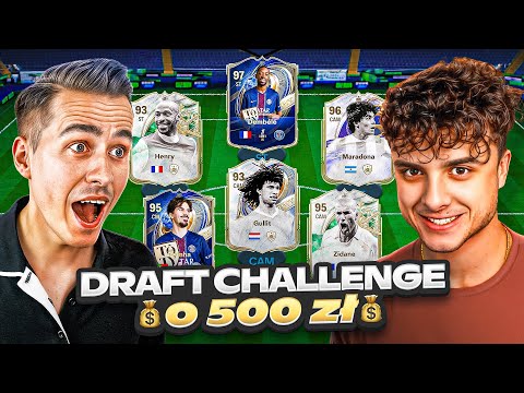 THE MOST EXPENSIVE DRAFT CHALLENGE for PLN 500 vs BŁACHU | EA FC 26