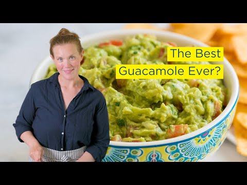 Perfect Guacamole Recipe