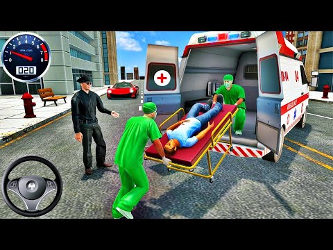 City Ambulance Emergency Simulator 2020 - Hero Rescue Van Drive #2 - Android GamePlay