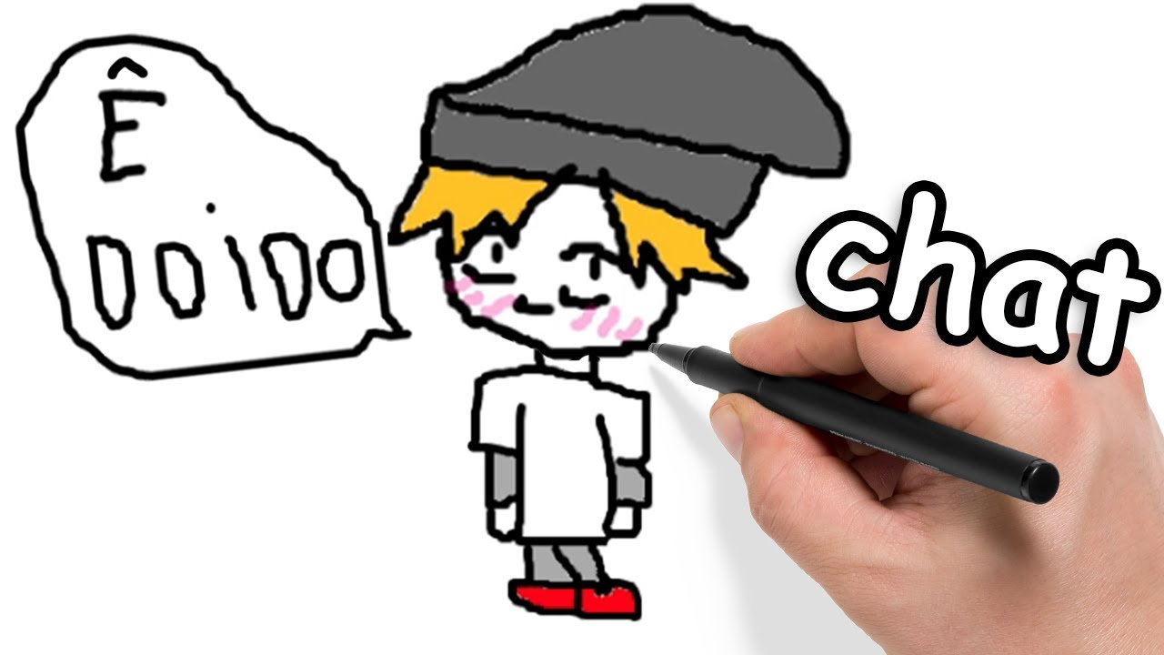 botei o CHAT pra desenhar no GARTIC PHONE