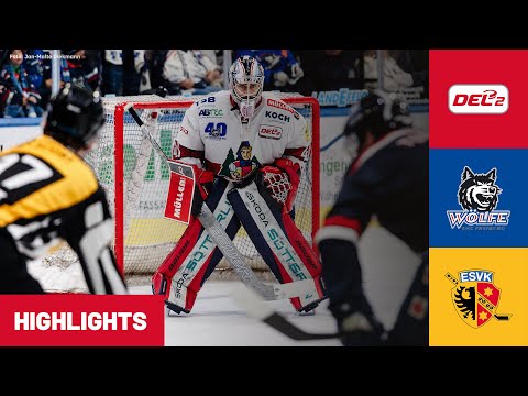 DEL2: EHC Freiburg vs. ESV Kaufbeuren | Highlights
