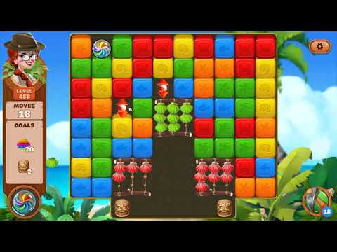 Lost Island: Blast Adventure - Level 458 (No Boosters) HD