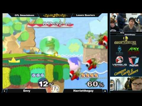 CFL Smackdown 11/11 - Envy vs Harriettheguy - Melee Losers Quarters