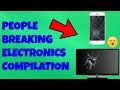 PEOPLE BREAKING ELECTRONICS COMPILATION