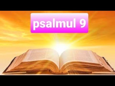 ✝️ PSALMUL 9 ✝️ DUMNEZEU, JUDECĂTORUL cel DREPT, e REFUGIUL celui ASUPRIT ✝️ Biblia Romano-Catolică