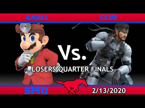 SMU Ultimate Weekly 3 - Xable (Dr. Mario) Vs. Clue (Snake) Losers Quarter Finals