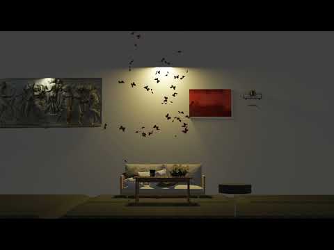 Blender animation - Butterfly I Moths