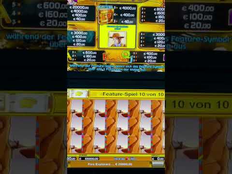 20€ Forscher Spielbank Casino 20 Bet Cowboy 100 K jackpot Hohensyburg Dortmund Book of Ra
