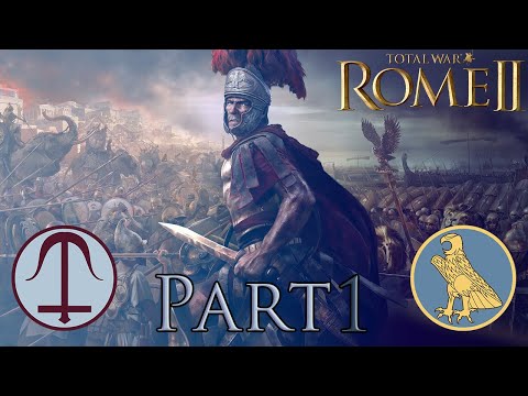 Total War Rome 2 Seleucid/Egypt  Co-Op Campaign - Part 1
