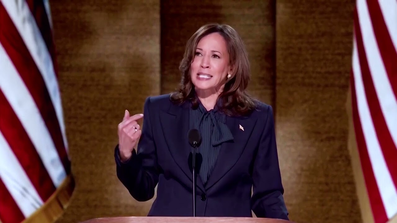 Harris caps convention with call to end Gaza war, fight tyranny | REUTERS