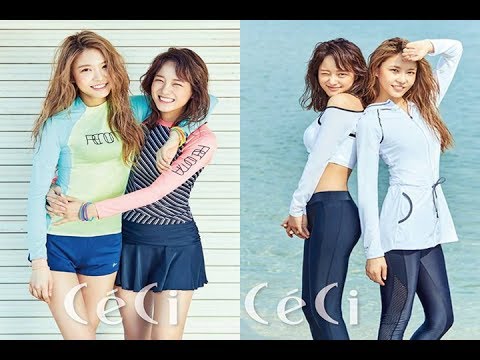 Gugudan's Kim Se Jung and Nayoung are totally ready for the beach in 'CeCi'