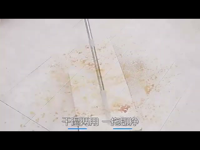 جردل ممسحة ضغط بحوضين للشطف والعصر مع 2 غيار ميكروفايبر - ارجواني