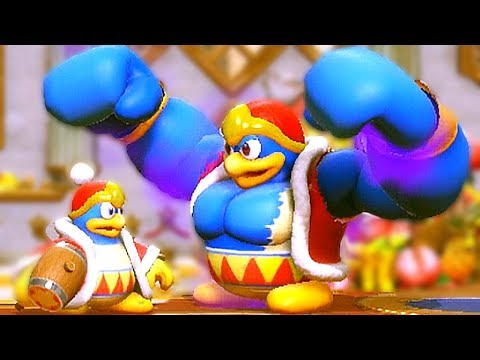 Kirby Star Allies Dedede Tour - All Bosses in True Arena + Secret Final Boss