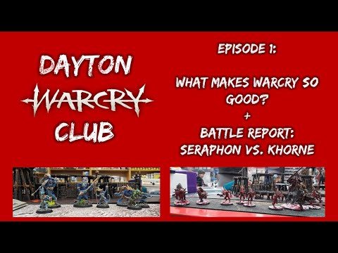 Dayton Warcry Club, Episode 1: What Makes Warcry SO Good? + Battle Report: Seraphon vs. Khorne